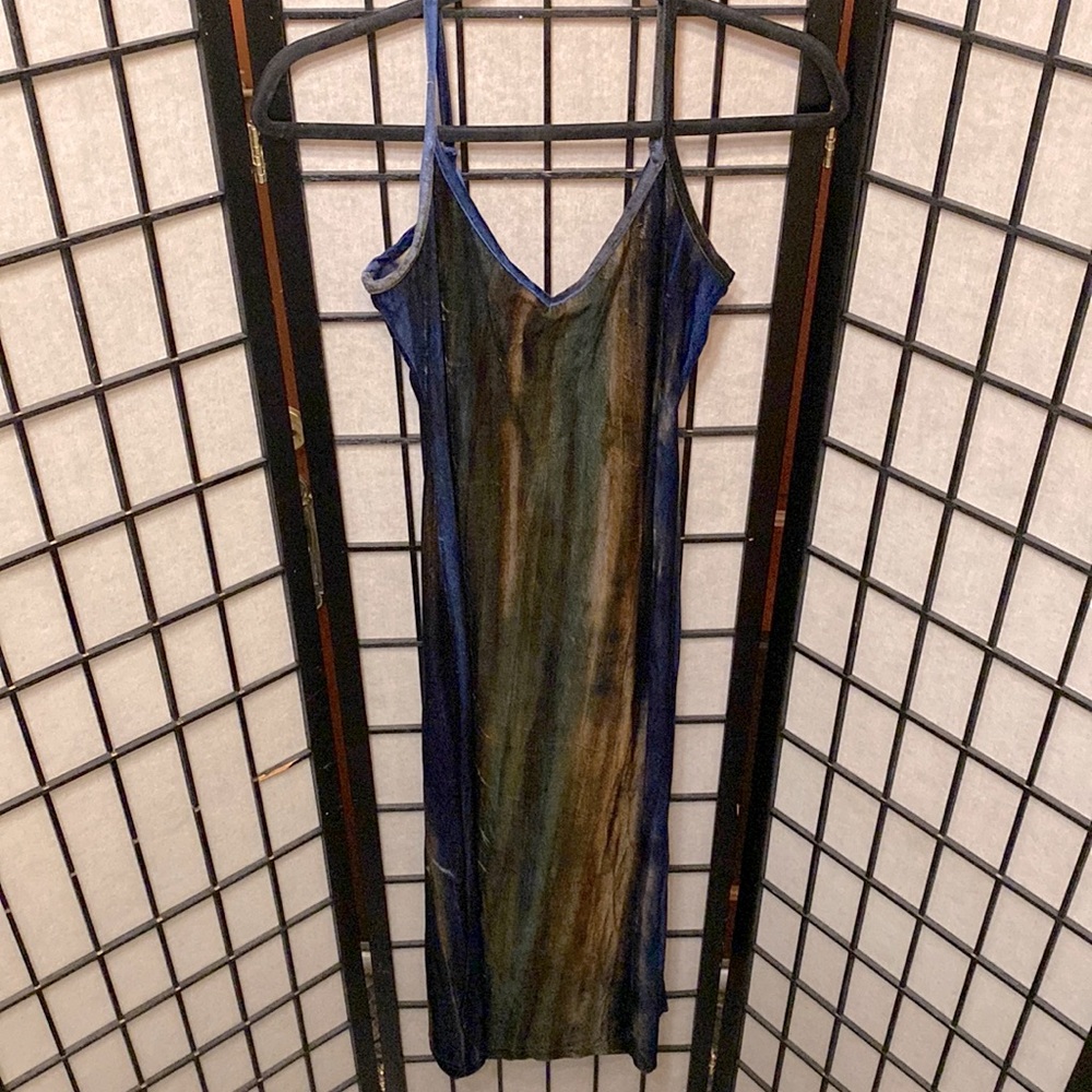 Vintage Xhilaration Velour Dress Size S/M/L